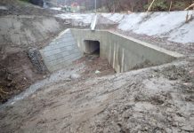 市道向田川又線道路改良工事